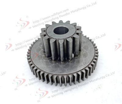 Customized Sintered Metal Iron Alloy Inner Rack Double Spur Gear