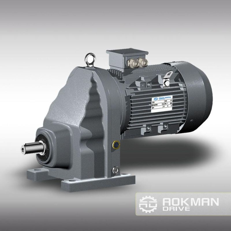 0.12-160kw in Line R Series Helical Gear Motor (R, RF, RS, RFS, RM)