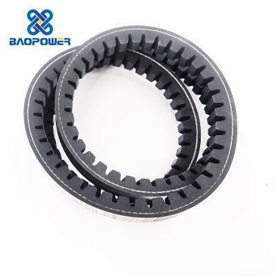 Baopower Classic Raw Edge Transmission EPDM CR Rubber Notched Toothed Aramid Drive Multi Remf Recmf Bandas Correas V Belt Ax Bx Cx 10X 13X 17X