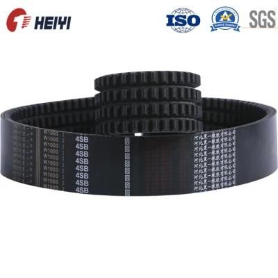 High Efficiency and Low Noise Poly V Belt Transmission Rubber V Belt Manufacture