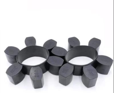 Jaw Type Coupling HRC 90 Element Spider Element in Black NBR Rubber Size 70 90 110 130 150 180 230 250 280
