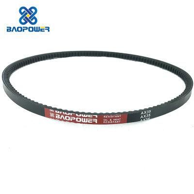 Baopower Classic Raw Edge Transmission EPDM CR Rubber Notched Toothed Aramid Drive Multi Remf Recmf Bandas Correas V-Belt Ax Bx Cx 10X 13X 17X