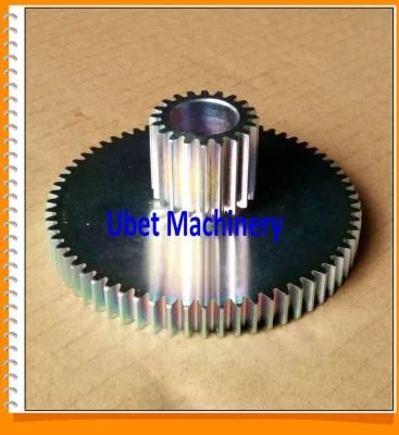 Customized Steel Spur Gear with Zinc Coating