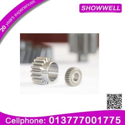 Precision Small Stainless Steel Spur Gear, Metal Double Spur Gear Planetary/Transmission/Starter Gear