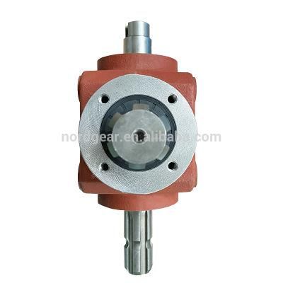 Farm Machinery Right Angle 90 Degree Steering Gear Reversing Commutator Agricultural Spiral Bevel 540 Pto Gearboxes for Potato Harvester