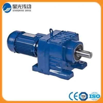 R37 Helical Gearmotor with Inline Motor