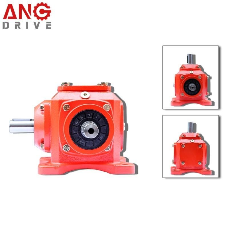 Bevel Right Angle Gear Reducer, Agricultural Gear Box, Angular Gearbox 3 Shafts