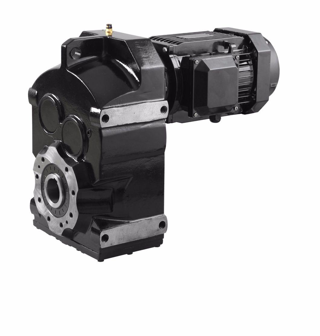 Eed Transmission F Series Parallel Shaft Helical Geared Motor