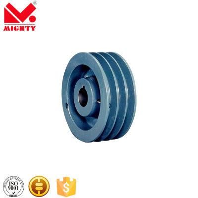Mighty High Precision OEM Steel Cast Iron Large V Belt Multi Grooved Drive Pulleys Wheel