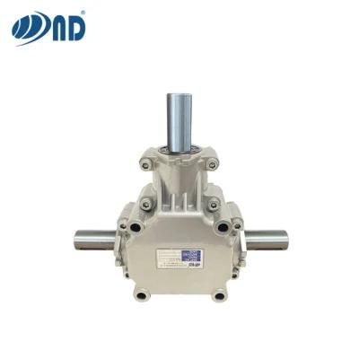 90 Degree Right Angle Steering Gear Agricultural Farming Tractor 540 Pto Bevel Gearboxes for Farm Manual Fertilizer Distributor/Salt Spreader