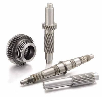 Worm and Wormwheel Bevel Wheel OEM Pinion Gear Shaft