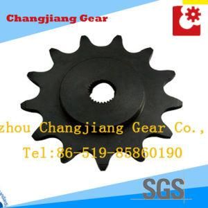 OEM 13t Agricultural Chain Sprocket Gear with Chemical Black Finish