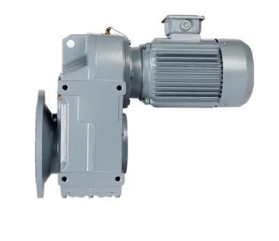 F Series Parallel Shaft Helical Gear Motor with B5 Flange Mounted