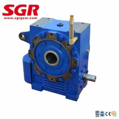 Torque Arm Mounted Cone Worm Gearbox