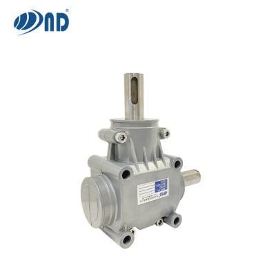 Pto 540 Rpm 90 Degree Ratio 1: 1 Right Angel Bevel Gear Box Agricultural Machine Gearbox for Sawmill Small Rotary Tiller