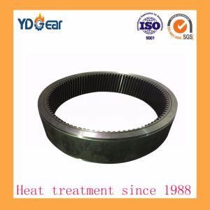 Carbon Steel Internal Ring Gears Used on Cement Industry Gear