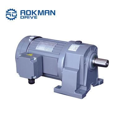 High Torque G Series 11 to 25 Ratio Reduction Gearbox Helical Gearmotor
