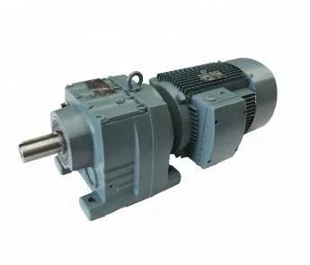 Foot Mounted Inline Helical Gearmotor with Electric Motor