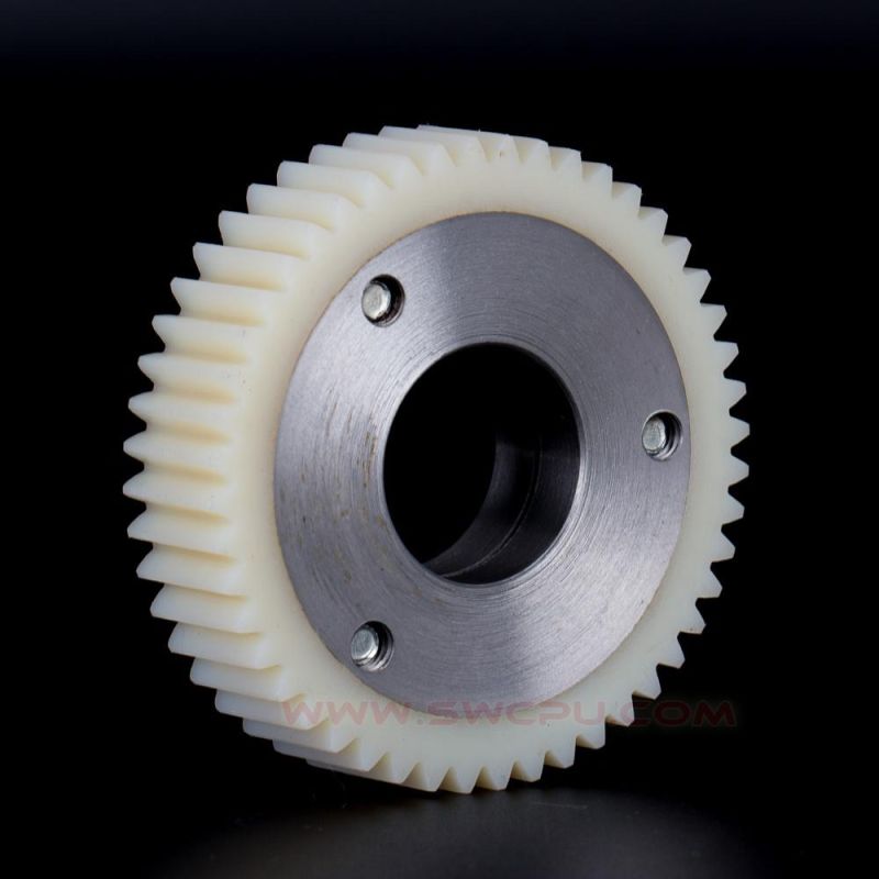 CNC Machining Nylon Part Plastic Transmission Internal Spur Gears