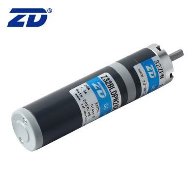 ZD 3 Steps Round 2000 Hours Motor Life Brush/Brushless 32mm DC Planetary Gear Motor