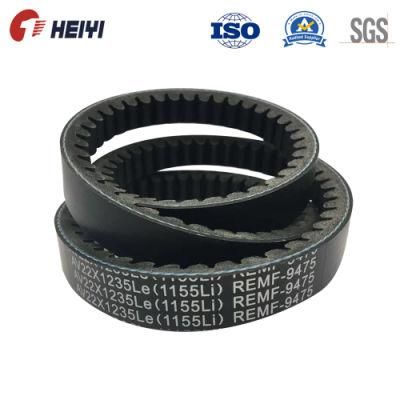 Zx/Ax/Bx/Cx Classical Raw Edged Cogged V-Belt Suitable for All Industrial Applications,