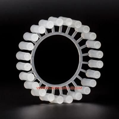 Rubber Rim Plastic Teeth Spur Gear for