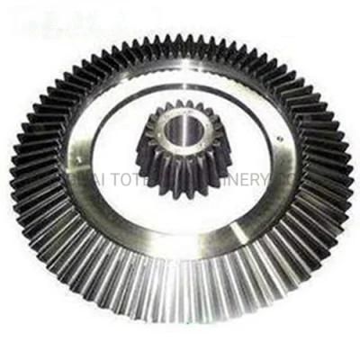 Totem Bevel Gear, Bevel Pinion Spiral &amp; Straight Teeth for Crusher