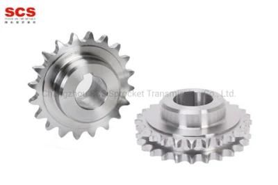 Double Roller Chain Sprocket by China Factory Scs