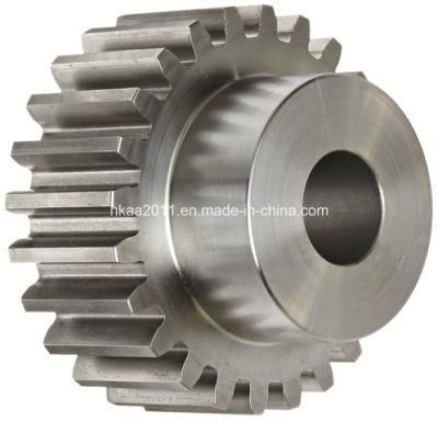 Stainless Steel Transmission Spur Gear for Textile Machine