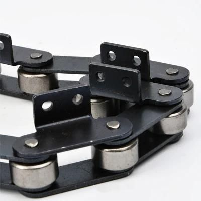 P200f22 Large Pitch ISO and ANSI Standard Motorcycle Driving Conveyor Chains with Attachments