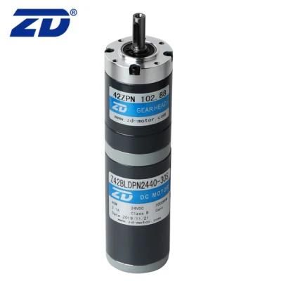 ZD 600 Hours Motor Life Brush/Brushless Precision Planetary Transmission Gear Motor