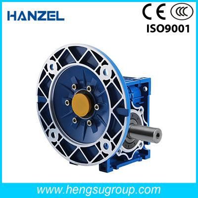 Worm Gear Reducer RV50 with Double Shaft High Torque Speed Reducer Flange 56c Speed Reducer Gearbox Ratio 20-1 for Various Mechanical Equipment