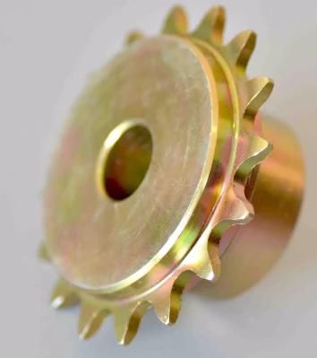 Hardened Teeth Surface Carbon Steel Sprocket of Roller Chain Conveyor Chain Auto Parts
