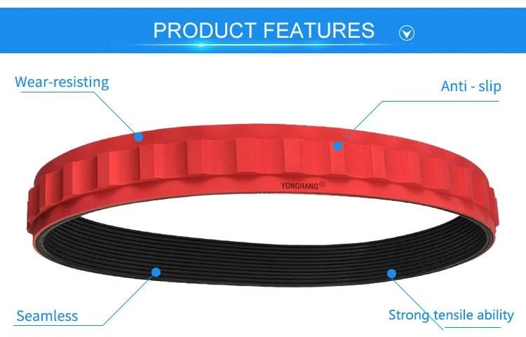 Pk/Pj/Pl/Pm Poly V Belt for Tractor, Extruder