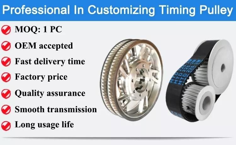 Types of Aluminum Timing Belt Pulley