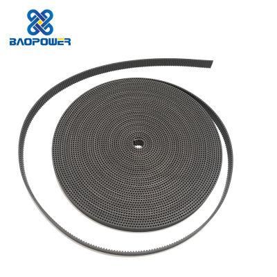 Baopower 3D Printers Parts Gt2 Rubber Synchronous Belt 2gt 6mm 110 112 300 400 610 852 mm Timing Belt