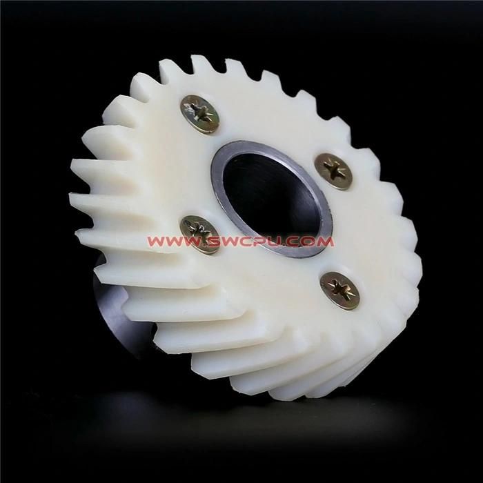 Custom Differential Nylon Plastic Helical Toothed Gear