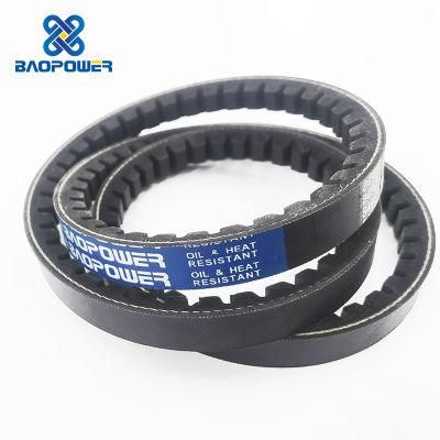 Baopower Classic Raw Edge Transmission EPDM CR Rubber Notched Drive Toothed Multi Remf Recmf Bandas Correas V-Belt Ax Bx Cx 10X 13X 17X