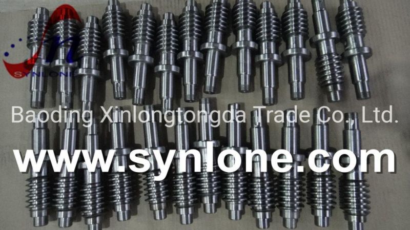 OEM Customised CNC Machining Auto Spare Parts Car Accessories Worm Shaft Gears