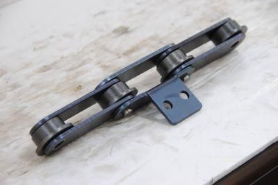 P50f53A2 ISO and ANSI Standard Gearbox Belt Transmission Parts Engineering and Construction Machinery Driving Conveyor Chains with Attachments