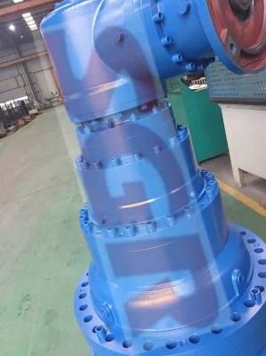 Beaver Crusher Field Application Sgr Right Angle Planetary Reducer Equal to Brevini Modle