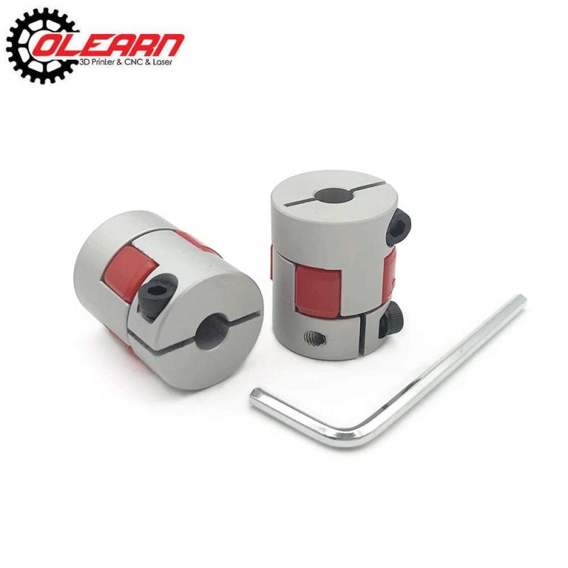 Olearn Flexible Plum Shaft Coupling CNC Stepper Motor Encoder Coupler