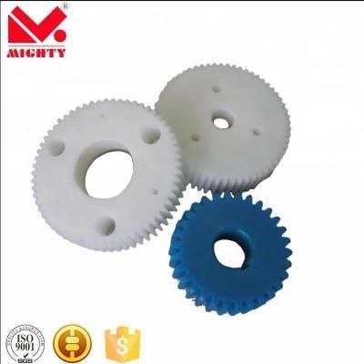 High Quality Nylon Spur Gears with Hub and Screw in Stock