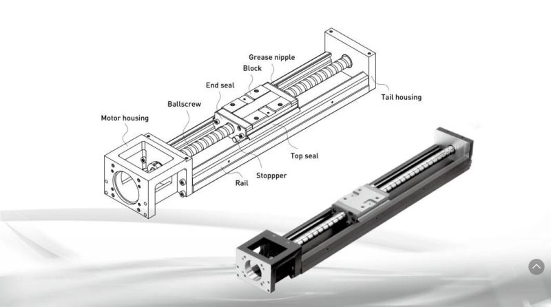 Linear Actuator Kk6010 310mm Linear Industrial Robot Kk6010-310A1-F0