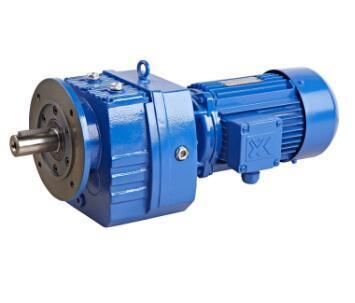 R Series Inline Horizontal Helical Geared Motor for Belt Conveyor