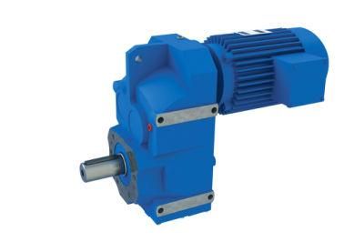 Eed Transmission F Series Helical Gearbox/Helical Geared Motor