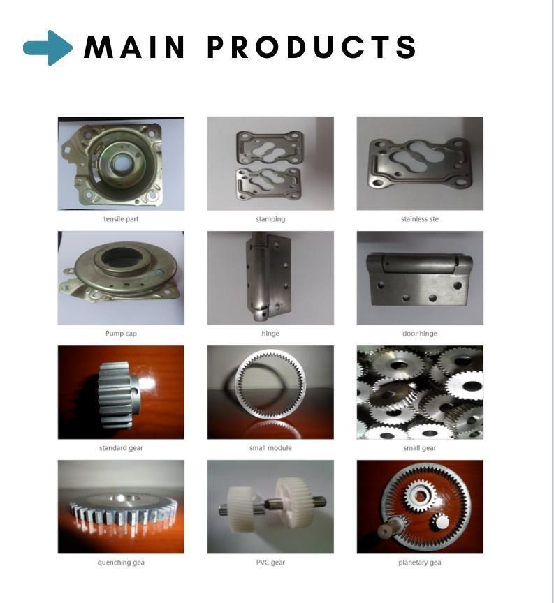 CNC Machine Made in China Steel Helical Gear