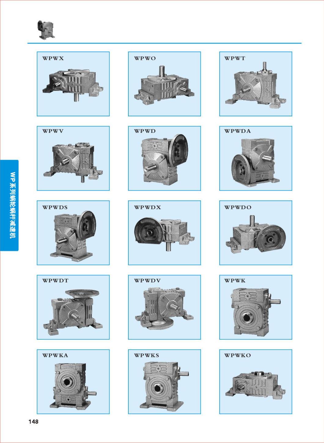 Wpa/Wps/Wpks/Wpka/Wpwka Shaft Mounted Gearbox, Worm Gear Reducer with Motor