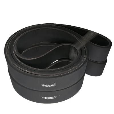 Endless Flat Belt Rubber Caterpillar Belt