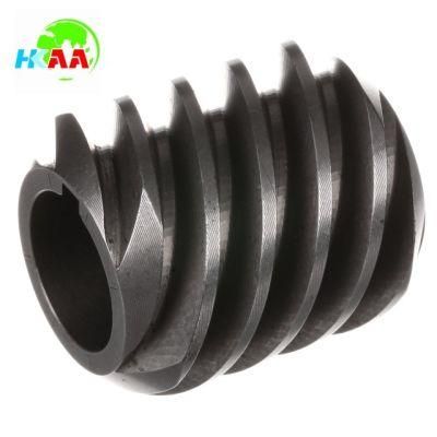 OEM Machined Plastic Worm Gear, Steel Gear Worm Wheel